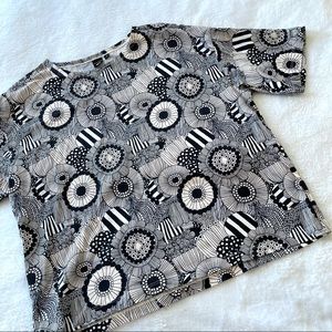Marimekko Uniqlo Boxy Top